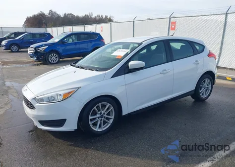 2018 Ford Focus Se z USA, uszkodzony, nr VIN 1FADP3K27JL237359